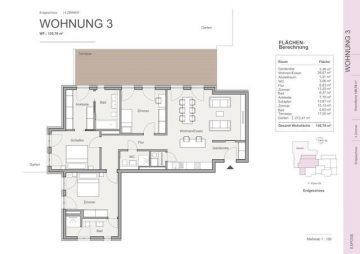 familienfreundliche Wohnung mit großen Gartenanteil und riesiger Terrasse im Zentrum von Weimar (WE3), 99423 Weimar, Etagenwohnung